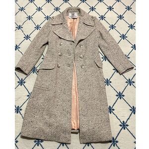 Vintage 1960s Rosenblum's x Jill Jr. Multicolored Wool Blend Princess Coat